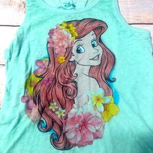 Girls Ariel Disney tank top